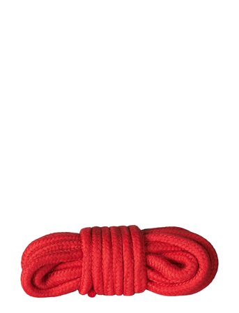Baseks Baseks Red Bondage Rope 5 M - Red - ONE SIZE