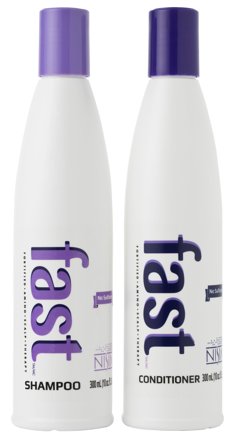 Nisim Fast Shampoo & Conditioner, 2 x 300 ml