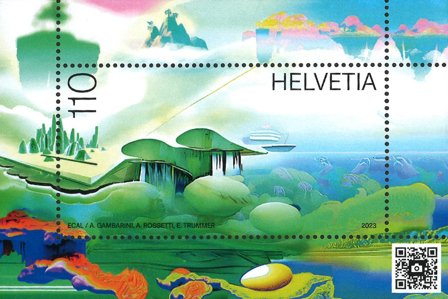 Schweiz - Metascape - Postfrisk miniark