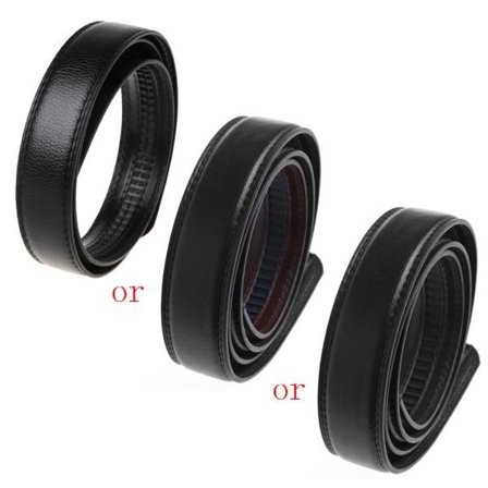 Automatisk læderette forretningsbælte til mænd, der erstatter bæltet uden spænde