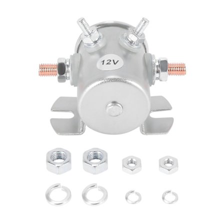 Max 300a kontinuerlig drift solenoid relä 12v Dc solenoid för golfbilar, ,marine i rusning