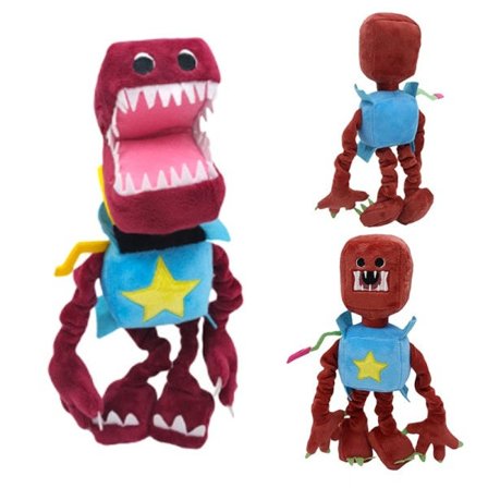 Tecknad Boxy Boo Toy Skrämmande Spel Peripheral Dolls Röd Robot Fyld Plush Dolls