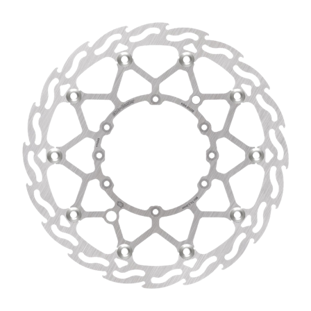 Forbremseskive Moto-Master Supermoto Street Flame Floating - Husqvarna WR 125 2000-2013