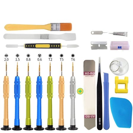 Precisionsskruvmejsel set elektronik reparationsverktyg för telefon surfplatta 8 delar