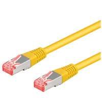 Goobay CAT 6a-0100 S/FTP PIMF GELB 1m