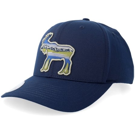 Columbia - Bleu Casquette - Lost Lager 3d Stretch Collegiate Navy Adjustable @ Hatstore