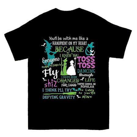 You'll Be With Me Like A Handprint On My Heart -paita