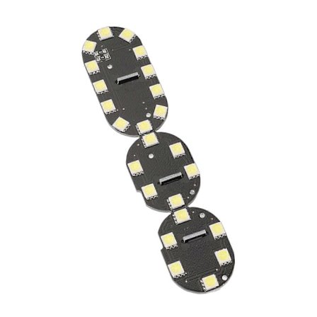 3st Bil LED Interiörläslampa 8000LM 12V 5W Vitt Ljus Ersättning för Nissan Qashqai 2007+