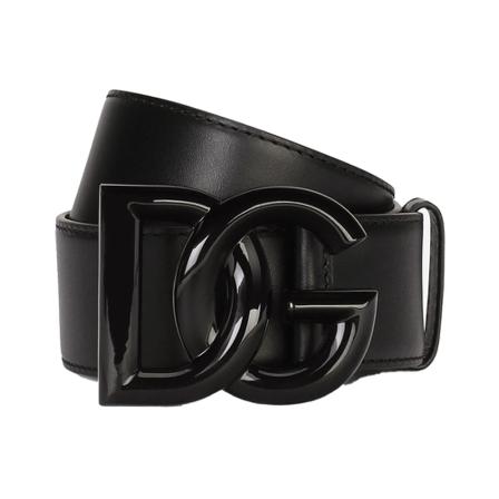 Dolce & Gabbana, Belts Zwart, Dames, Maat:90 CM