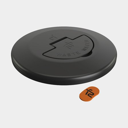 Bouchon de réservoir pour passe-coque septique Roca Deck Filler Cover, ISO 8099 / 4596 / 11192 / 9093-1, filetage 1 1/2", acier inoxydable noirci AISI