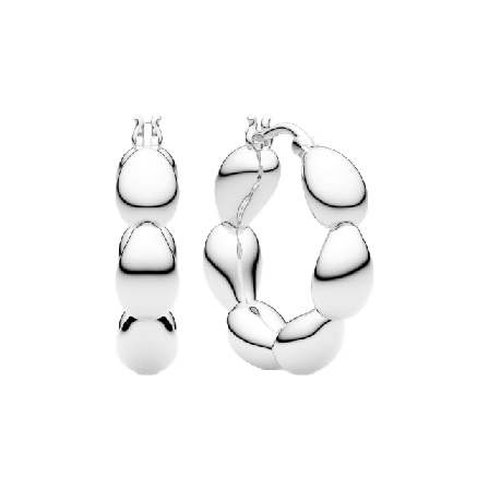 Sif Jakobs Jewellery Örhängen Goccia Cerchietto Dam Silver SMALL