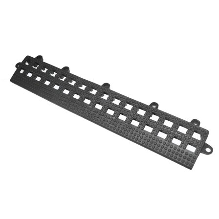 Kantlist till våtrumsmatta, hane, 50x300 mm, svart