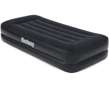 Bestway-75'' x 38'' x 18''/1.91m x 97cm x 46cm Tritech Air Mattress Twin Built-in AC pump-Komfortabel og stabil luftmadrass-Tools & Garden-