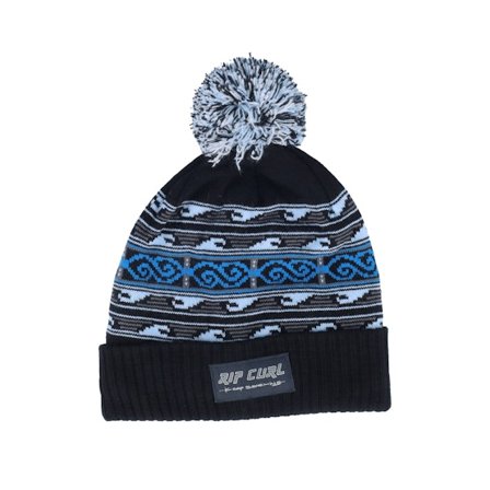 Kinder Rip Curl - Blau pom Mütze - Kinder Pure Surf Polar Beanie Navy Pom @ Hatstore