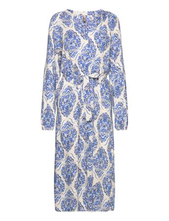 Sc-Melene Polvipituinen Mekko Blue Soyaconcept