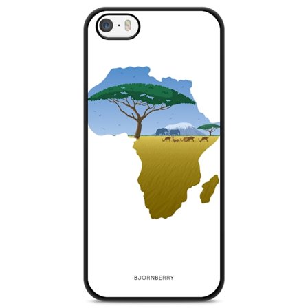 Bjornberry Skal iPhone 5/5s/SE (2016) - Afrika Vit