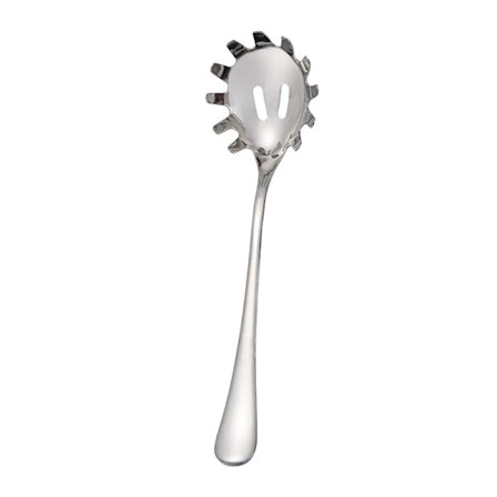 Spaghettisked i rostfritt stål