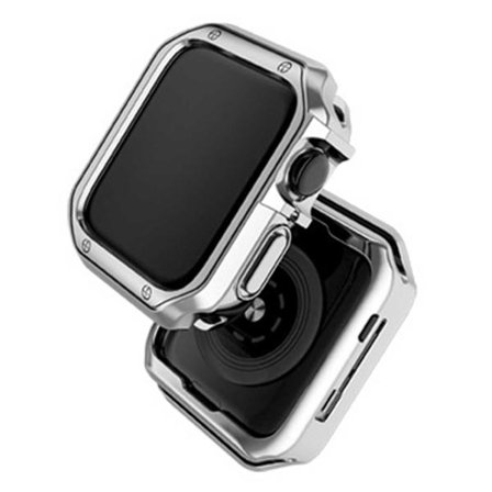 Apple Watch 38/40 / 41mm TPU Case Case Bumper Sølv