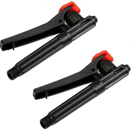 2-pack Trigger Pistol Sprayer Handtag Delar, Pump Sprayer Delar för Trädgård, Lämplig för De Flesta Greenwood Ryggsäckssprutor (FMY)
