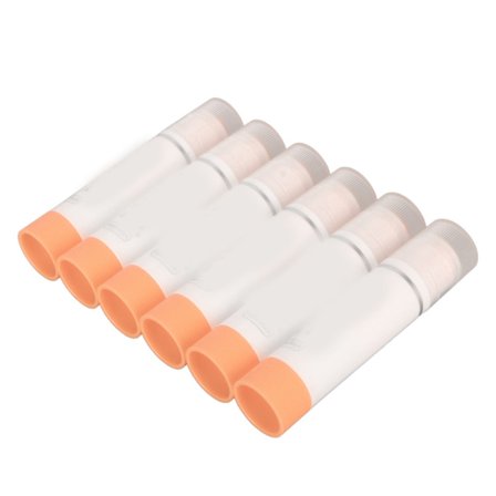 6 st Färgstift Snabbtorkande Tvättbara Levande Ren Färg Lättanvända Färgpennor för Färgläggning Målning Doodle Gulaktig Rosa