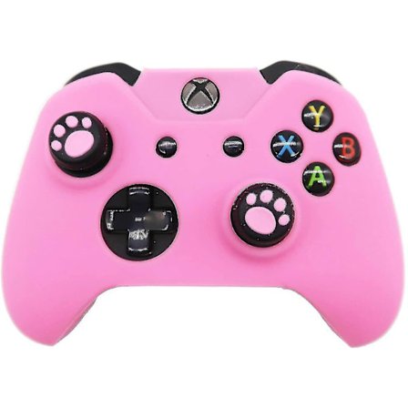 Xbox One Controller Skin Rosa, Anti-slip cover Case Tillbehör Set för