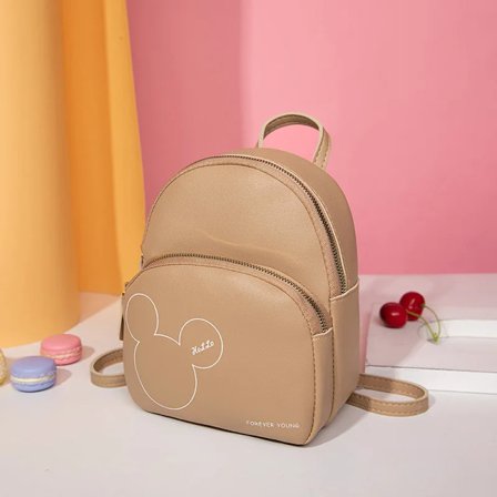 Uusi Naisten Mikki Hiiri Minni Painettu Reppu, Mini Olkalaukku, 6 Väriä, Trendikäs, Tytöt, Koululaukku, Syntymäpäivälahja~01430