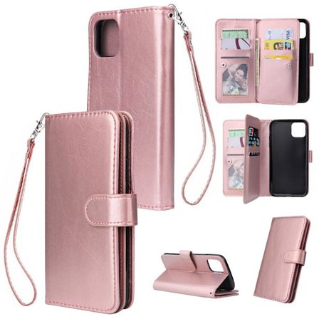 iPhone 11 Pro - Stilsäkert LEMAN Plånboksfodral