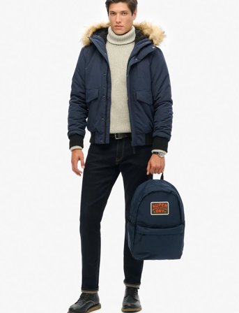 Superdry Patched Montana - Navy - ONE SIZE