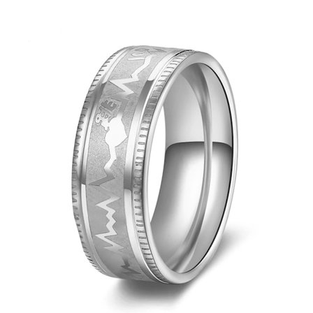 Rostfritt stål ring GULD, SILVER