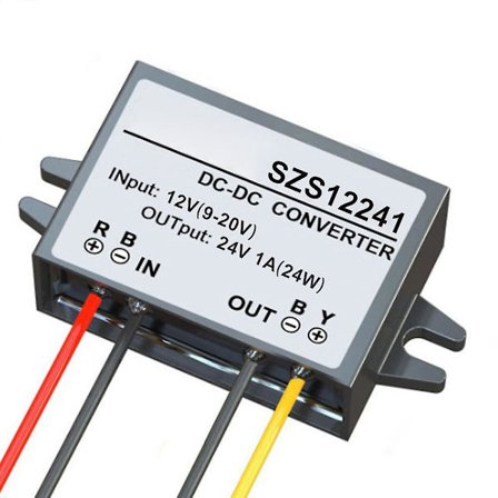 fornnerg DC-DC 12V till 24V Praktisk Bil Strömomvandlare Boost Modul Strömförsörjningsadapter