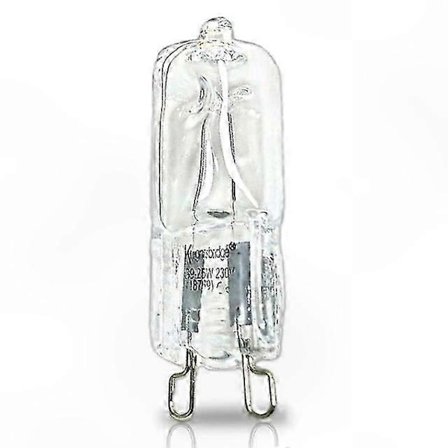 2-pak G9 halogenpærer, højtemperaturbestandige til ovne, køleskabe, 40W 500 Pin 230V