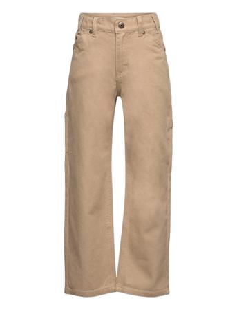 Nkmben Straight Twi Pants 4242-Yl Noos Cargo Pants Beige Name It*Betinget Tilbud