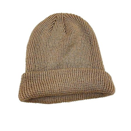 Hip Hop Hue Strikket Hat Mænd Skullcap Kvinder Vinter Varm Skyggeløs Løs Melon Hue Manchet Docker Fisker Hue Hatte