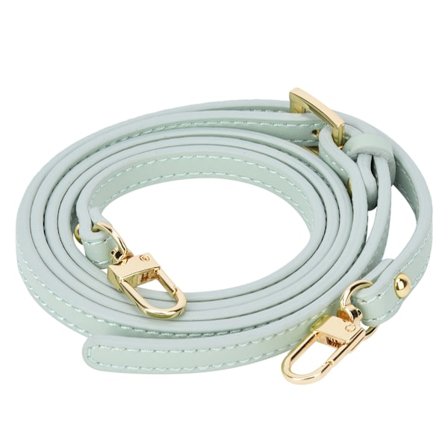 Taske Rem Læder Håndtaske Skulder Justerbar Rem Udskiftning Del Taske DIY Tilbehør 107~125cmPeak Grøn