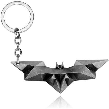 Batman Superman nøglering med vedhæng til mænd og kvinder