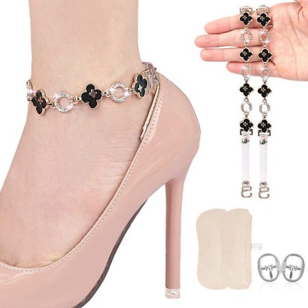 Högklackade skor Remmar Dam Skosnören 3 3 3