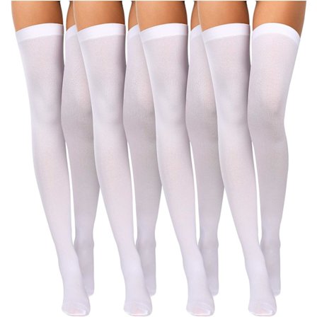 4 Paria Naisten Silkki Reisi Sukkia Naisten Nylon Sukkia