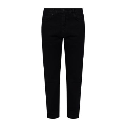 Alexander McQueen, Patched jeans Zwart, Heren, Maat:W33