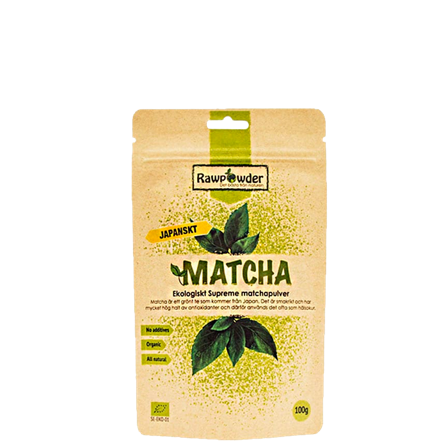 Rawpowder Økologisk Supreme Matchapulver 100 g