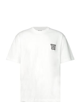 Good Luck T-Shirt 11725 T-shirt Hvid Samsøe Samsøe