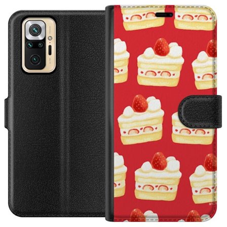 Plånboksfodral till Xiaomi Redmi Note 10 Pro med Tårta