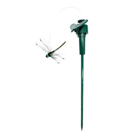 1/2/3/4-pak 3D Guldsmed Havepynt – Sol- og Batteridrevet, Realistisk PVC Guldsmed på Blomsterpind