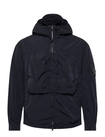 C.P. Company Chrome-R Hooded Overshirt - Navy - XL