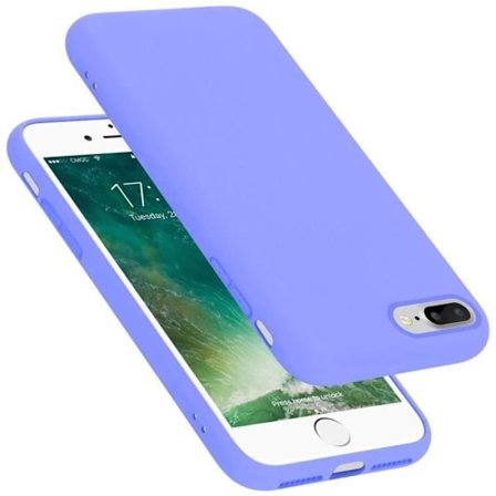 Skyddsfodral för Apple iPhone 7 PLUS / 7S PLUS / 8 PLUS Skal i LIQUID LIGHT PURPLE Etui Fodral Skydd i TPU silikon telefon