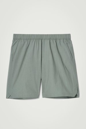 COS Shorts Aus Pima-Baumwolle Mit Elastischem Bund in Grün - Männer