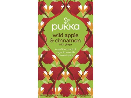 PUKKA Te Wild Apple Cinnamon 20/fp - Lyreco - Kök och servering - Kaffe och te - Te
