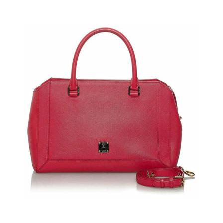MCM Pre-owned, Pre-owned Handbags Roze, Dames, Maat:ONE Size