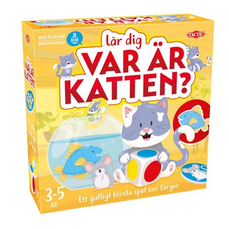 TACTIC Spel Var är katten från 3år - Lyreco - Skola och förskola - Lekmaterial - Spel - Från 3 - 4 år