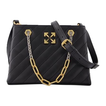Off White Jackhammer Tote 25 Sort, Dame Skuldertasker, Størrelse: ONE Size