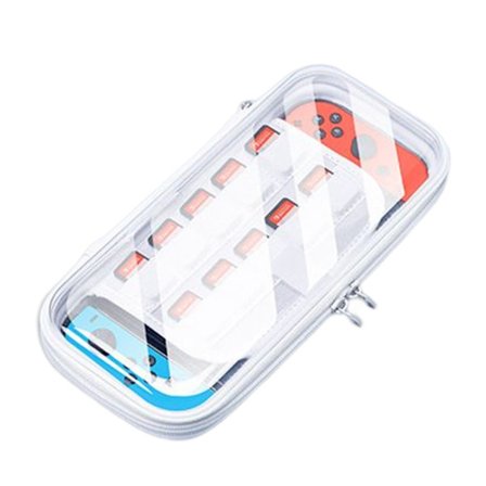 Case för OLED-förvaringsväska Case Transparenta skal Förvaringsbox Speltillbehör Slitstark